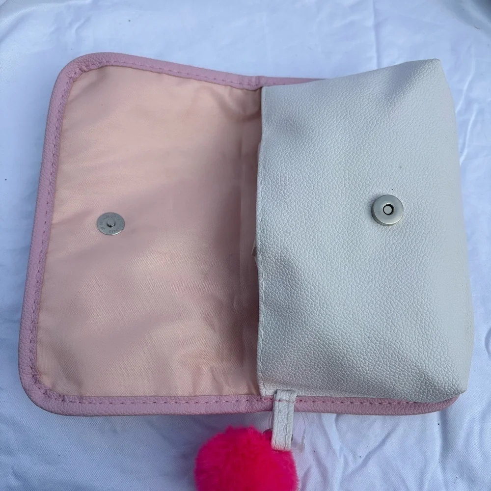 Charming White and Pink Unicorn Bag